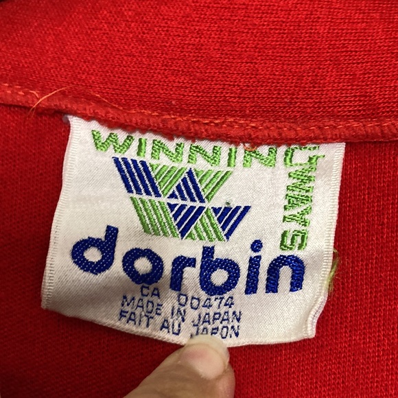 Vintage Sweater Mens XL Red Blue Full Zip Track Jacket 70s Soccer Coach Patches - Picture 12 of 14